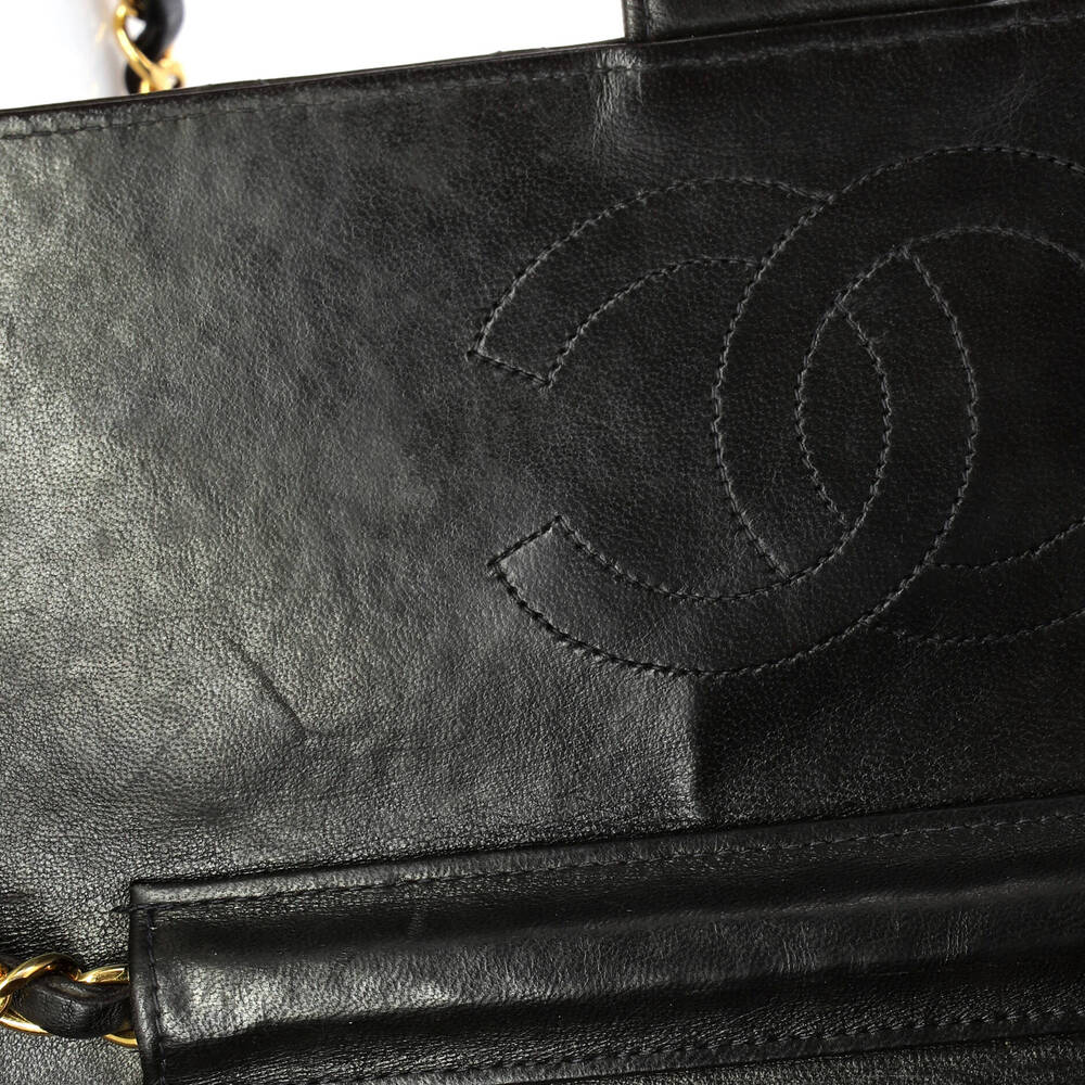 Chanel Vintage Clutch With Chain #241274C31B - Picture 7 of 9